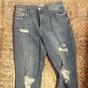 Denim blvd high waist jean